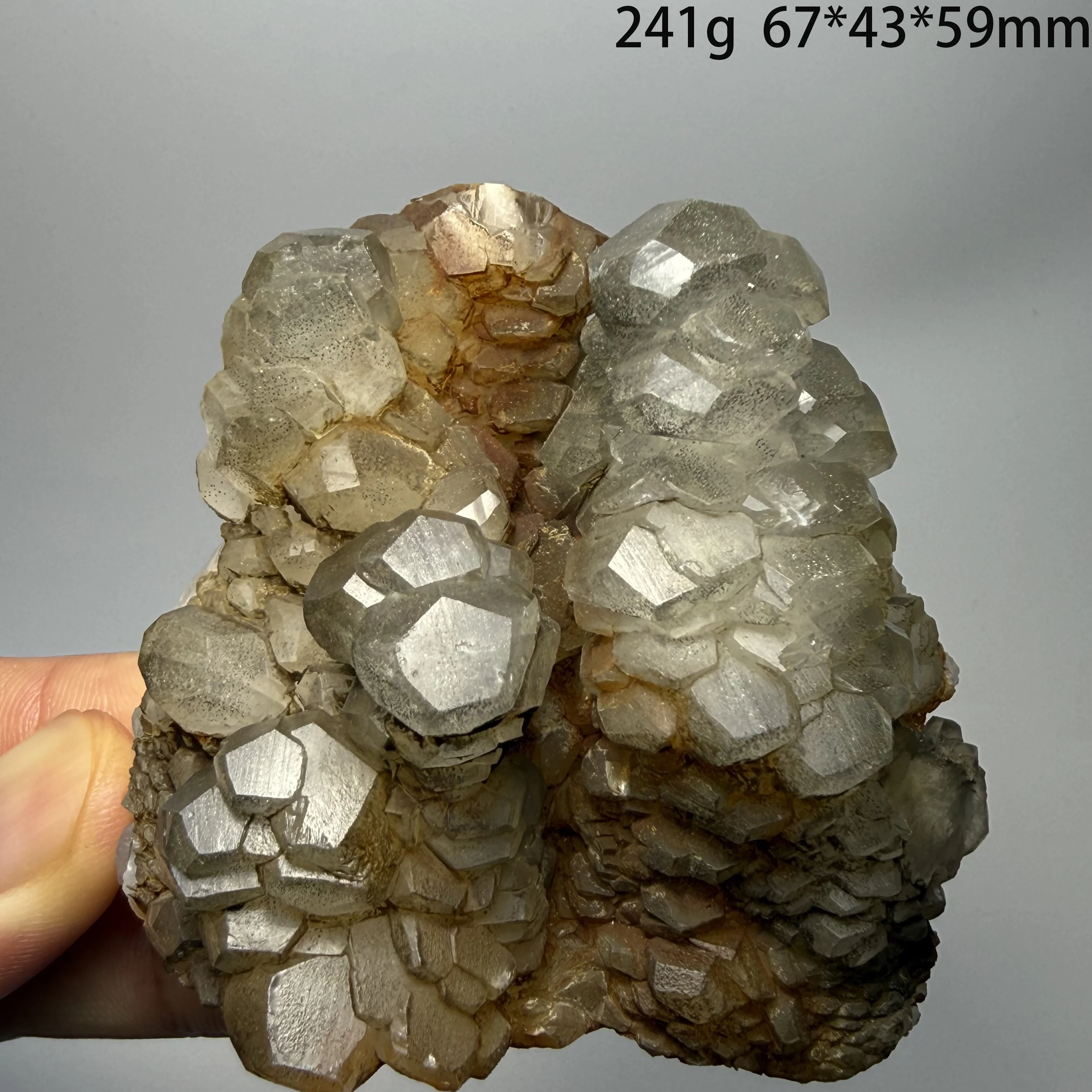 Natural Raw Stone Calcite Crystal Cluster Teaching Mineral Specimen Quartz Rock Decoration Gift Healing A3-1-7