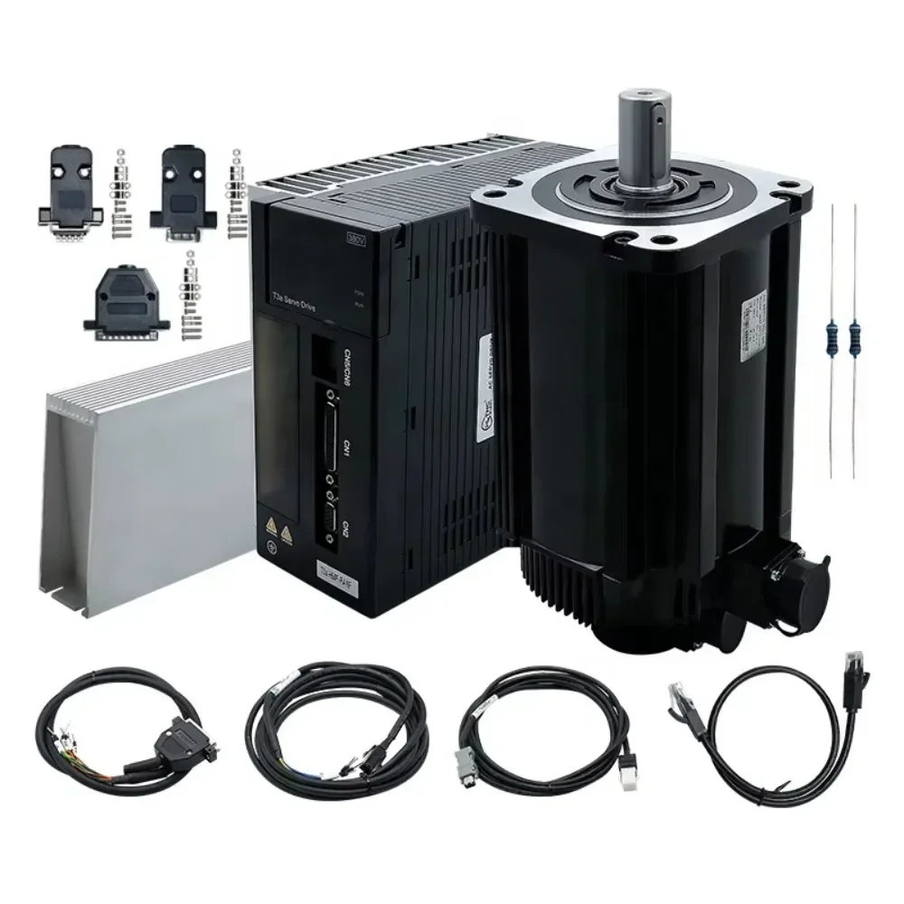 HLTNC High Power High Speed Servo Motor Set-180ST-M48015-380V+T3A-H75F-RANF 48NM 7.5KW 220/380v For CNC