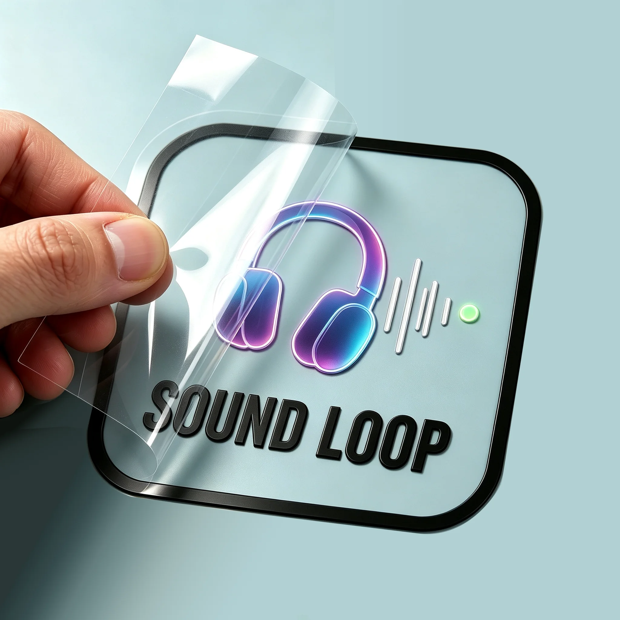 3D Printing Logo - 50 Adesivi Personalizzati con Logo, Stampa