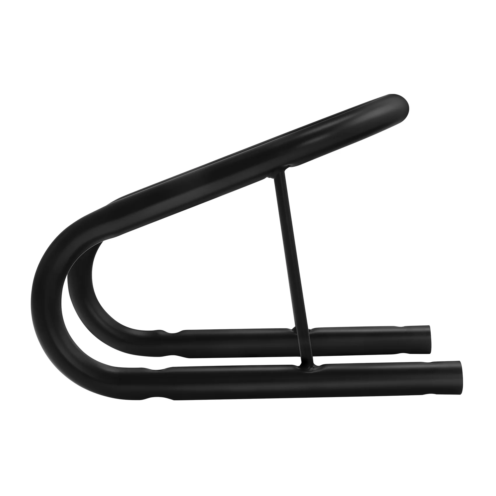 

Motorcycle 6.5" Black Wheel Chock Kit Scooter Bike Stand Trailer Truck Mount Kit