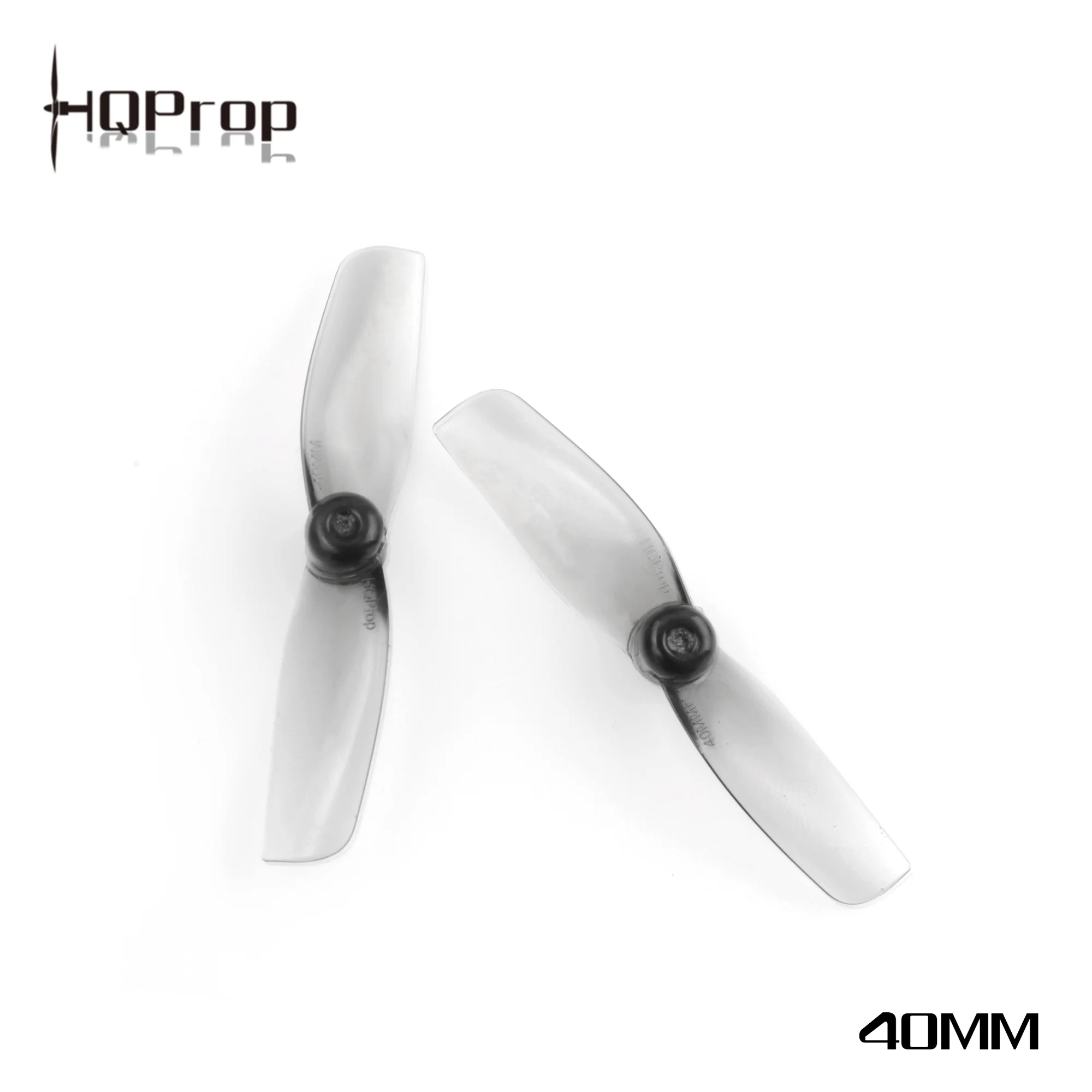 10Pairs(10CW+10CCW) HQPROP 40MMX2 40mm 2-Blade PC Micro Whoop Propeller 1.5mm for RC FPV Freestyle Tinywhoop Drones DIY Parts