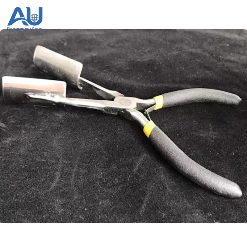 Leaf Vein Pliers with Serrated Jaw for Glass Blowing Lampwork Bead Making Tool Essential for Glass Art Craft