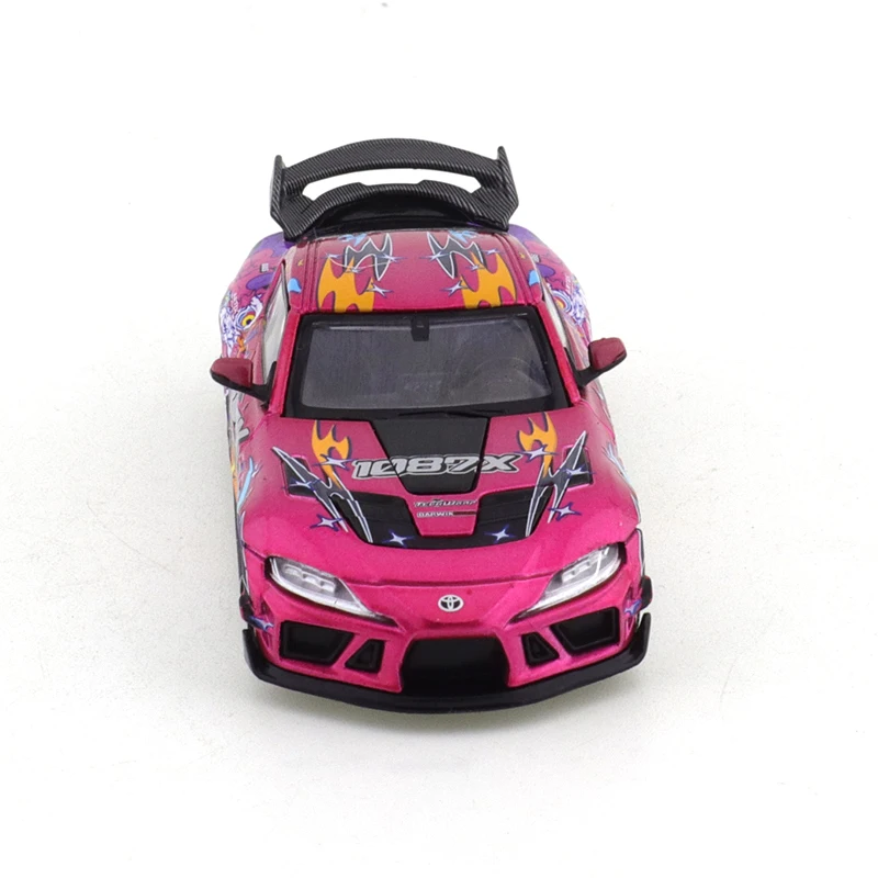 XCARTOYS 1/64 X37-GTSHOW2025 DarwinPRO 66G WBK Supra A90 سيارة سبيكة موتور سيارة دييكاست نموذج معدني لعب الاطفال للبنين