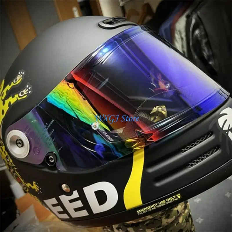 37JE 윈드 실드 헬멧 렌즈 헬멧 바이저 GLAMSTER CPB-1V 용 풀 페이스 헬멧 렌즈