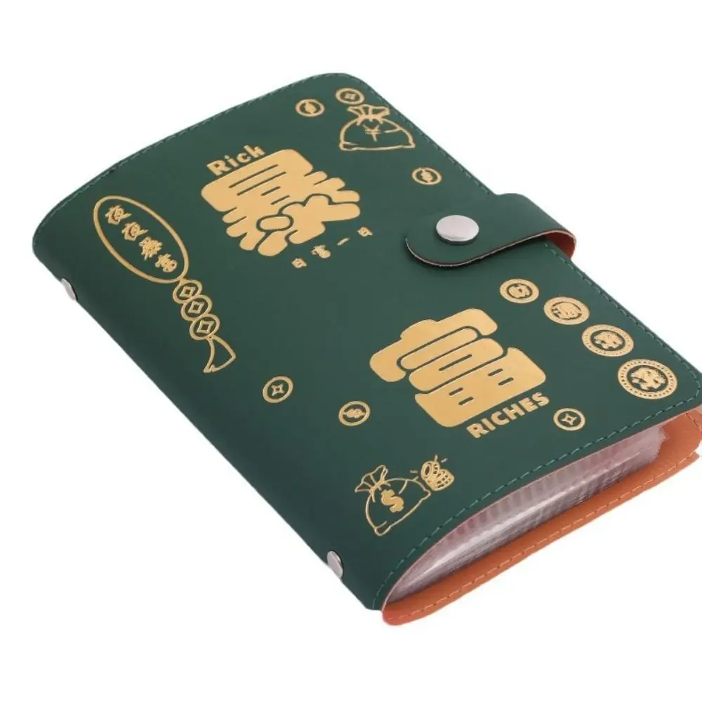 Save Money 100 Envelopes Money Saving Challeng PU Get Rich Overnight Mini Binder Savings Challenge Large Capacity Waterproof
