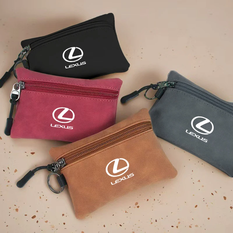 

Car Portable Canvas Mini Casual Wallet ID Card Coin Purse For Lexus Fsport RX330 IS250 Ct200h ES300h RX350 IS300h NX300h RX400h