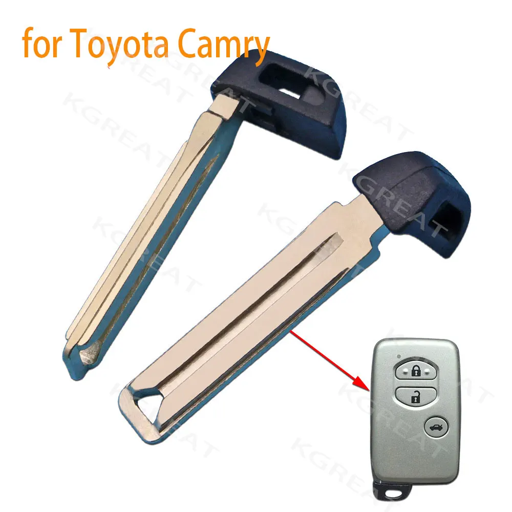 10pcs Emergency Smart Remote Key Blade for Toyota Smart Card Remote Control Small Key Camry RAV4 Domineering Lexus Lexus Cruiser