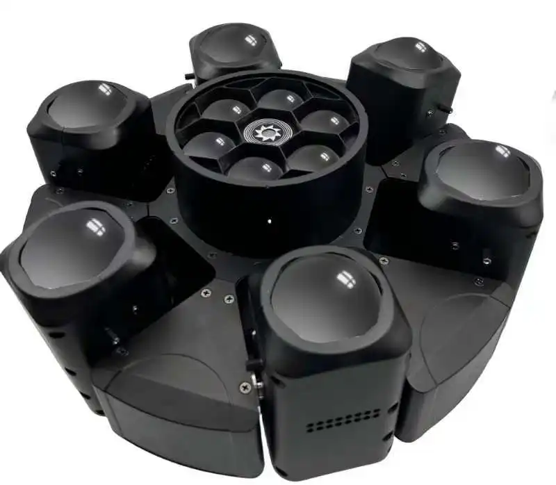 

Высокое качество 6*40 Вт светодиодные двойные рычажные светильники с подвижной головкой луч настенный светильник 4-в-1 RGBW полноцветный свет