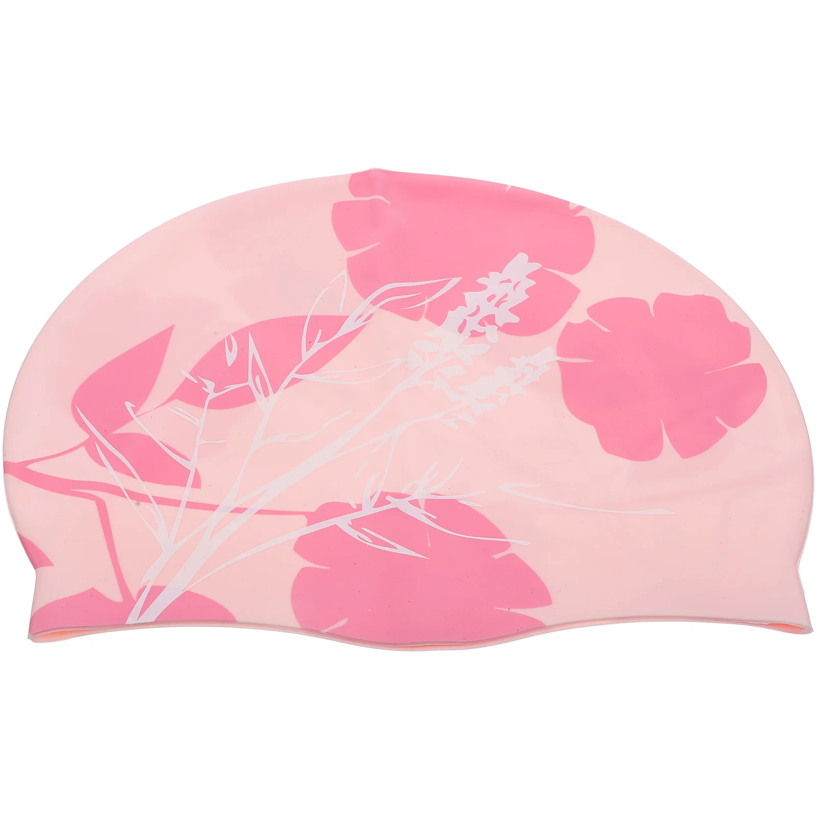 

Шапочка для плавания с принтом Противоскользящий водонепроницаемый силиконовый чехол для бассейна