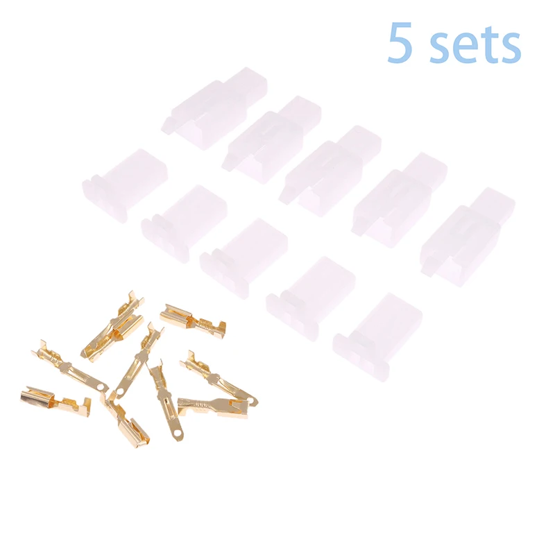 5Set 2.8mm 2/3/4/6/9P/14 Pin Automotive Electrical Wire Connector Male Female Cable Terminal Plug Kits Ebike Car