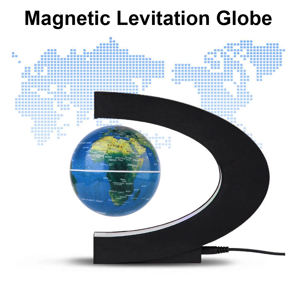 Floating Birthday Gifts Electronic Antigravity Lamp Home Decoration Magnetic Levitation Gl
