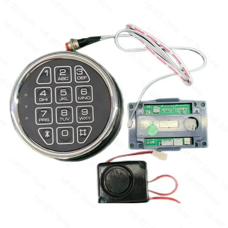Circular Gun Cabinet Special Electronic Lock Circular Safe Electronic Lock with Delay Function