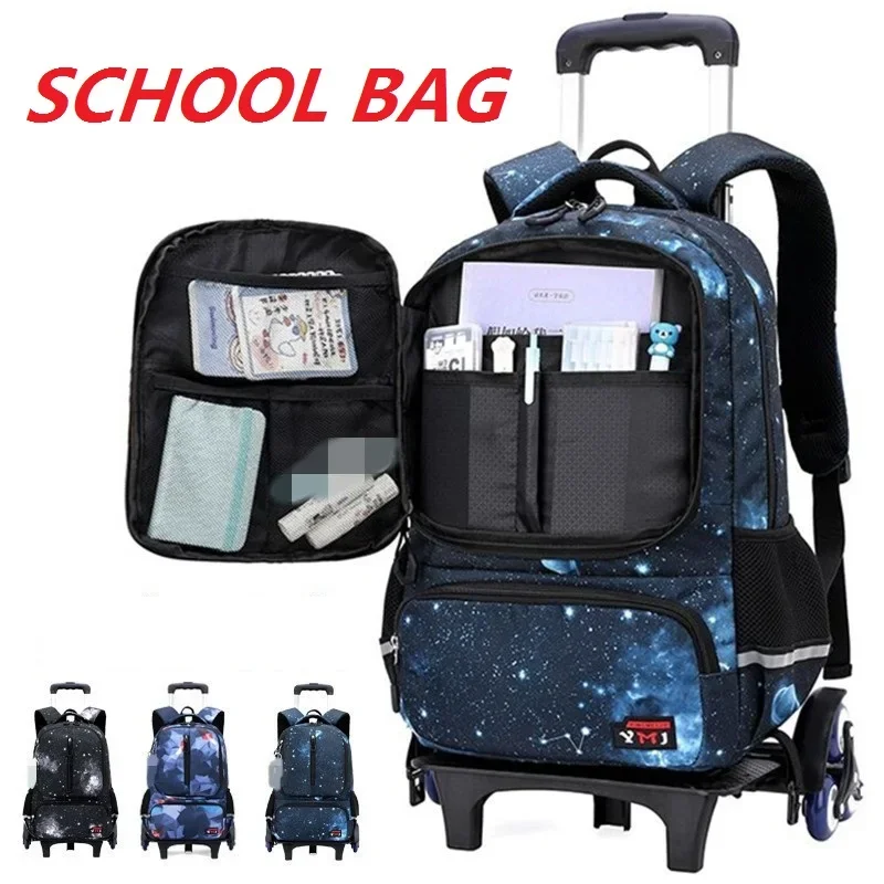 New School Bags for Boys Cartable Scolaire Enfant Trolley Mochila Japonesa Zaino Kids Schultaschen Sac A Dos Enfant Garcon Bolso