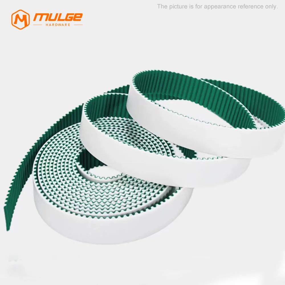 High Quality HTD 5M PU Open Belt Width: 10mm /15mm/20mm/25mm/30mm/40mmTiming Polyurethane Transmission Belt For 3DPrinters Etc