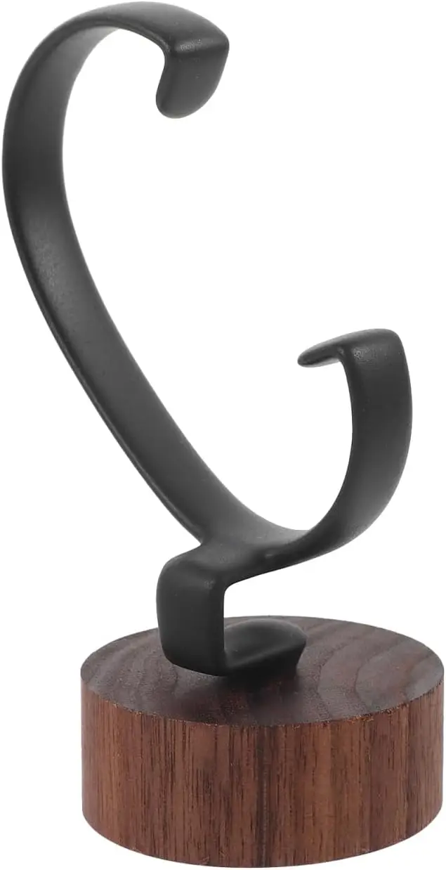 

Watch Display Stand Show Rack Wrist Holder Wrist Wrist Displaying Holder Watch Stand Men Women Black Walnut Storage Rack Wood