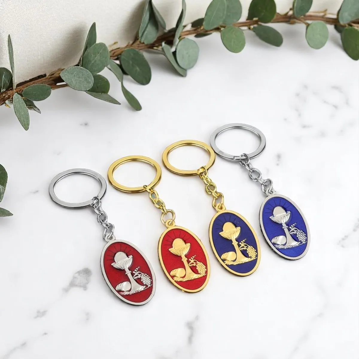 

2025 New Popular Metal Enamel Grape Keychain Backpack Pendant Keyring Personalization Car Moto Rotundity Key Chain Ring Gift