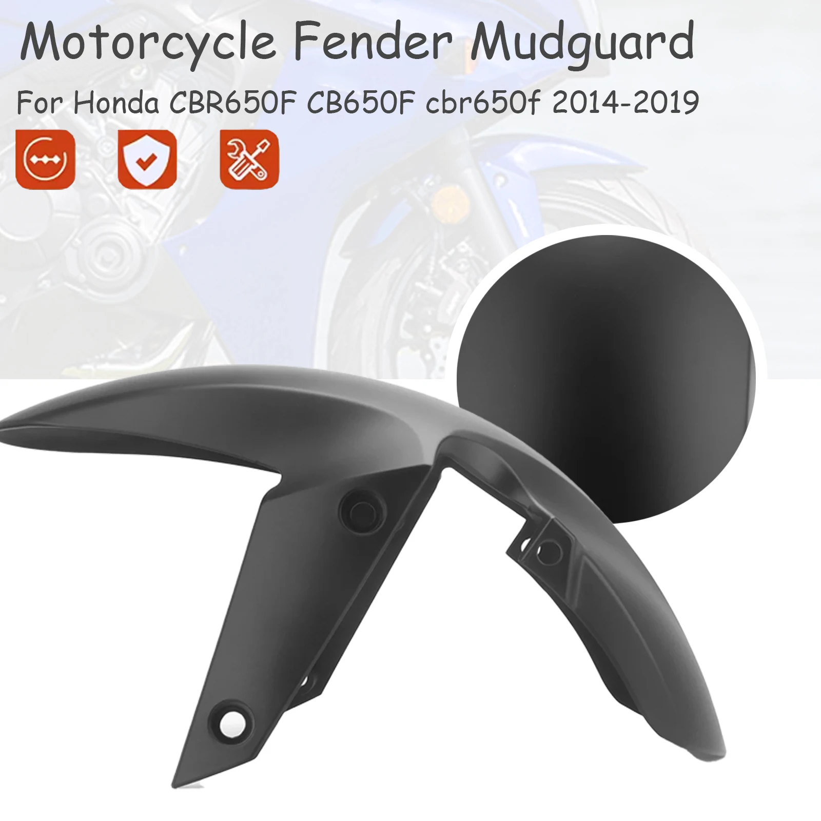 Motorcycle Front Fender Mudguard Splash Guard ABS Fairing For Honda CBR650F CB650F cbr650f 2014 2015 2016 2017 2018 2019