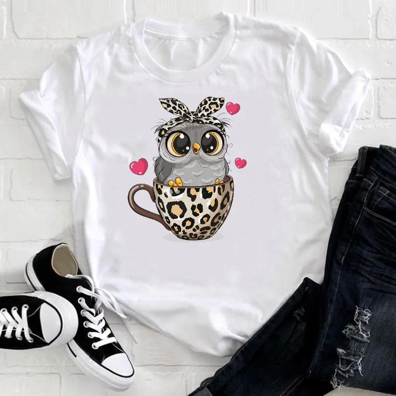 Cute Owl Thermal Stickers On Clothes Cartoon Girl Unicorn Applique Iron On Transfers Animal Heat Transfer Patches For Clothes