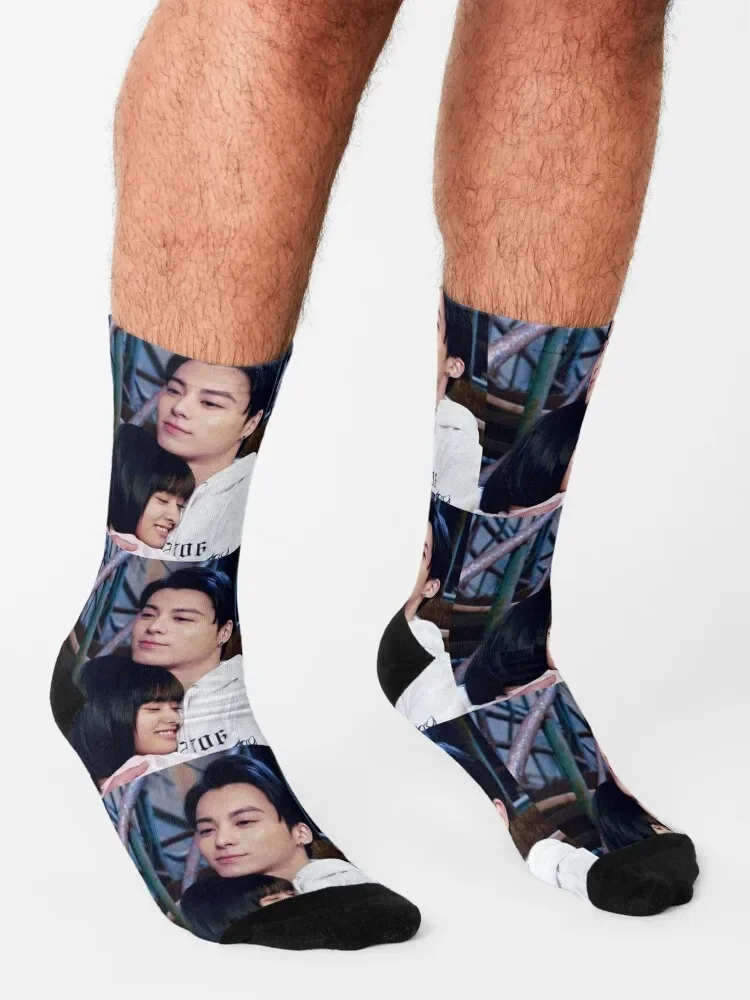 Chaussettes de basket-ball pour hommes et femmes, Meteor Garden, Shen Yue, Dylan Wang, cadeaux drôles pour enfants, 1