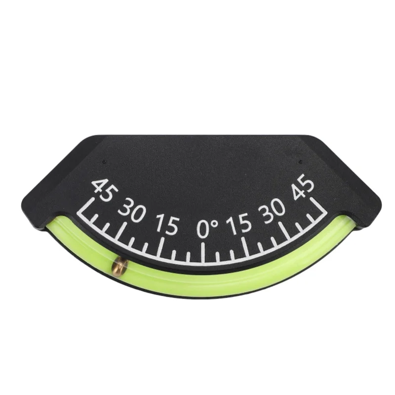 45 Deg Inclinometer Accurate Measurement Impact Proof Easy Install For Off Road Vehicle Truck RV Trailer Boat