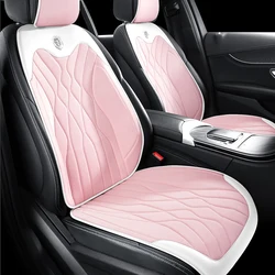 2024 Car Seat Cushion Protector Pad Cute Seat Cover Breathable Slim Auto Chair Mat Fashion Decoration Universal Four Seasons New