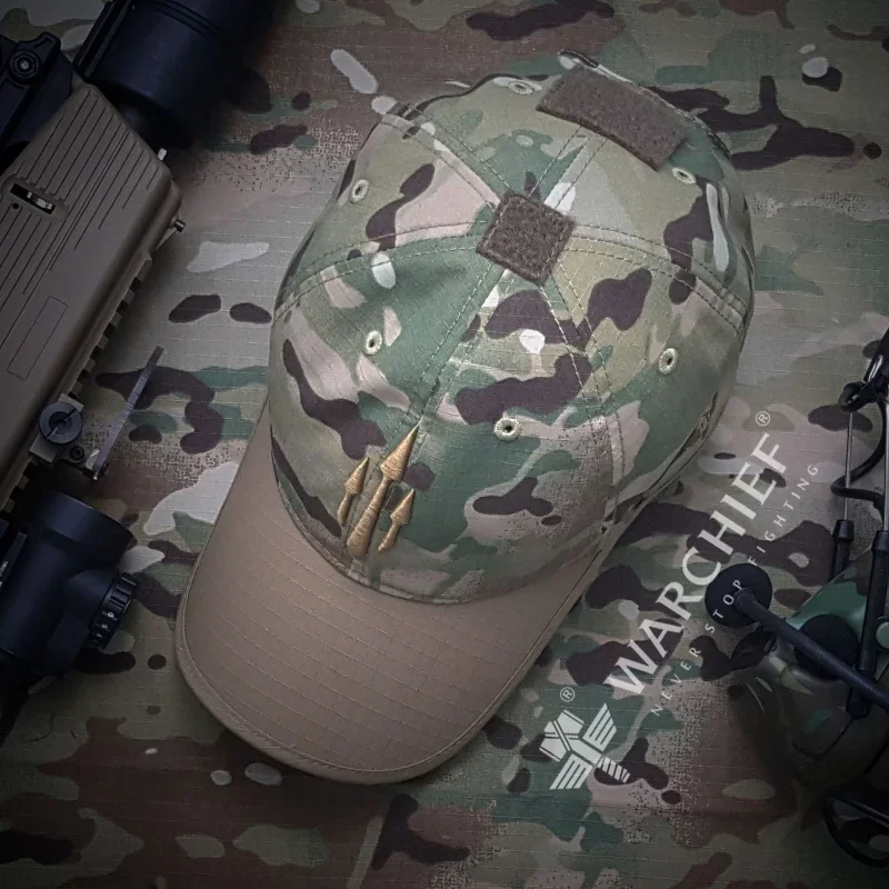 Warchief Poseidon Tactical Operator Caps Sport Outdoor Navy Blue Multicam Black Hunting Camouflage Baseball Hat