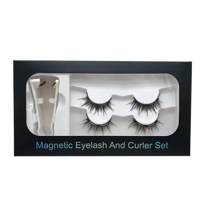 Magnetische falsche Wimpern Zweipar-Set, dreidimensionale Simulation natürlicher magnetischer Wimpernhersteller im Großhandel
