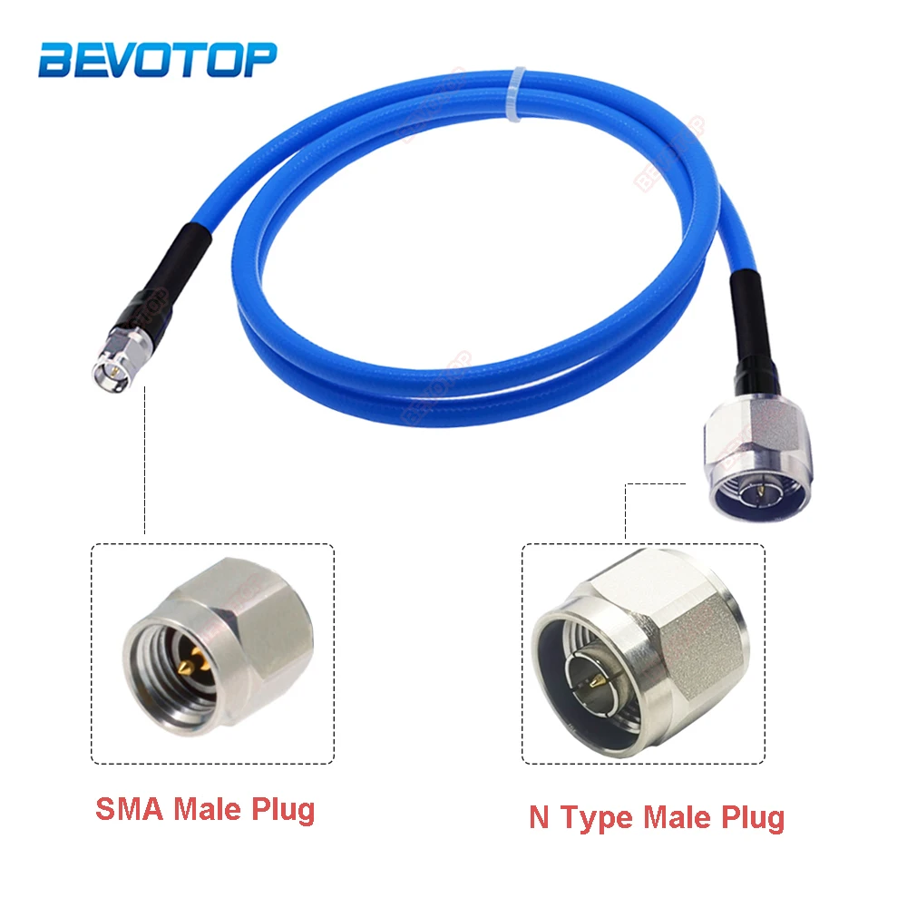 

RG401 SMA Male Plug to N Male Plug Connector 50-5 Cable High Frequency Low Loss RG-401 Test Cable RF Coaxial Pigtail Jumper