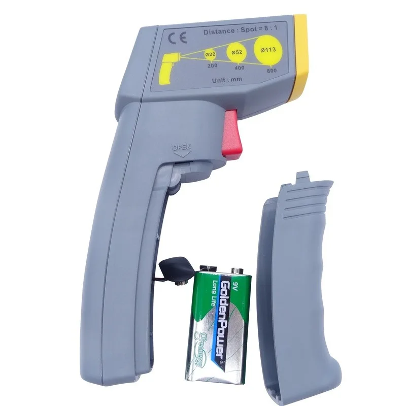 

Infrared Thermometer CENTER-350/352 Industrial Non-Contact Point Temperature Gun Laser Thermometer
