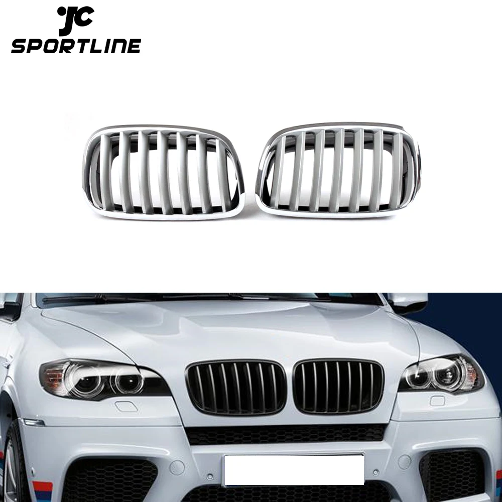 

Глянцевые спортивные решетки радиатора (ноздри) для BMW E71 X6 и E70 X5 серий