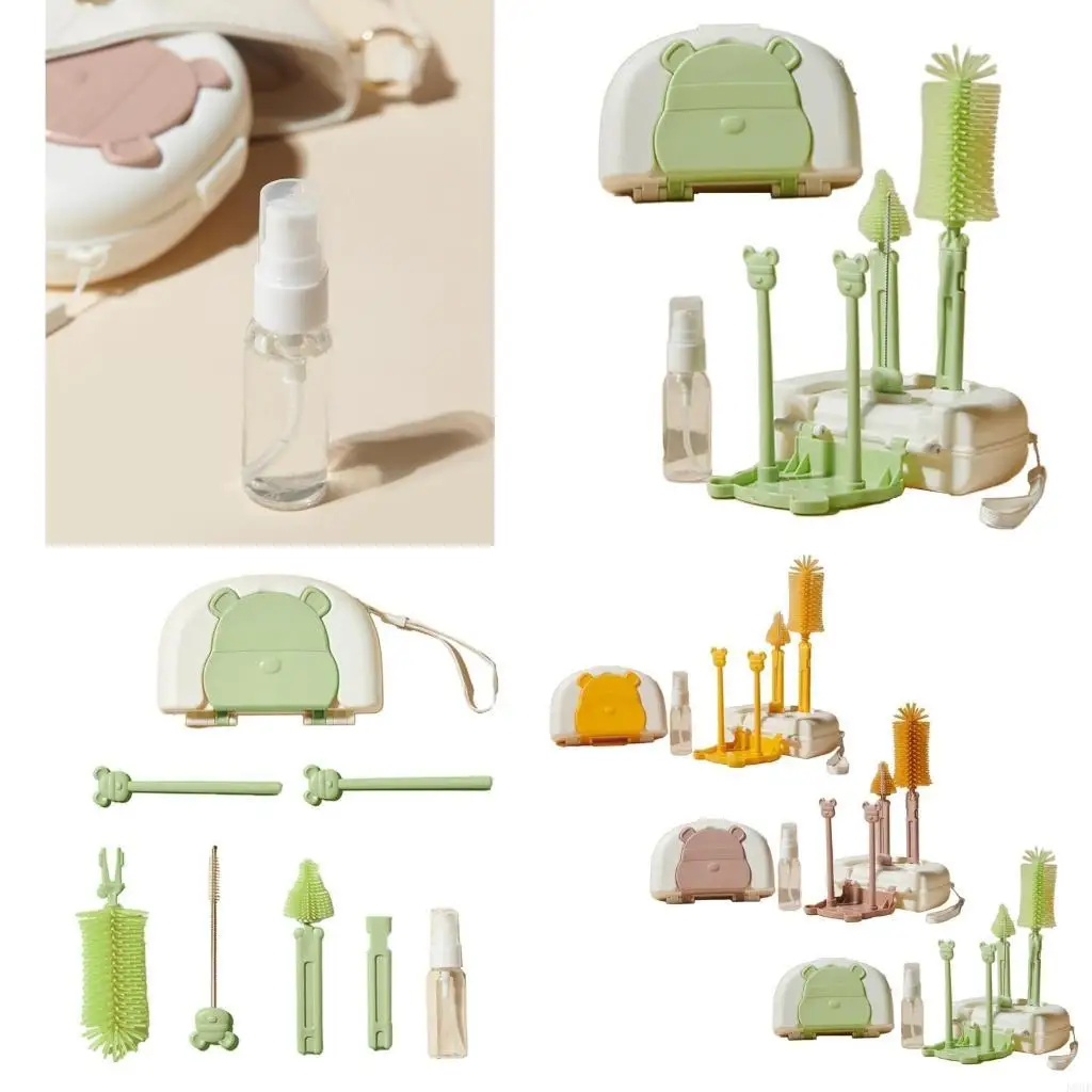 

K8GF Portable Bottle Cleaning Easy Effective Cleaning Solution for Busy Parents