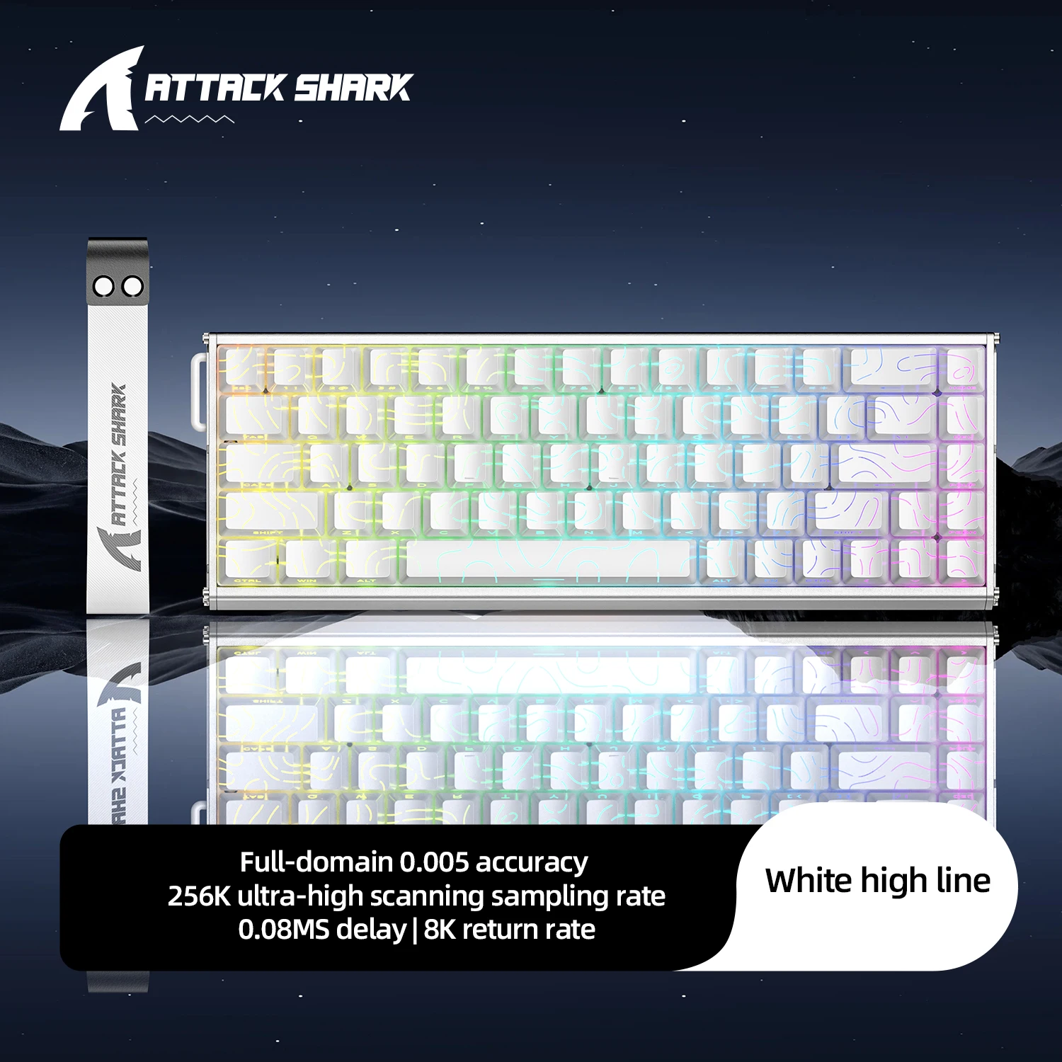 新品 ATTACK SHARK X68MAX HE ラピッドトリガー キーボード Amazon | ATTACK SHARK X68MAX HE ラピッドトリガー キーボード