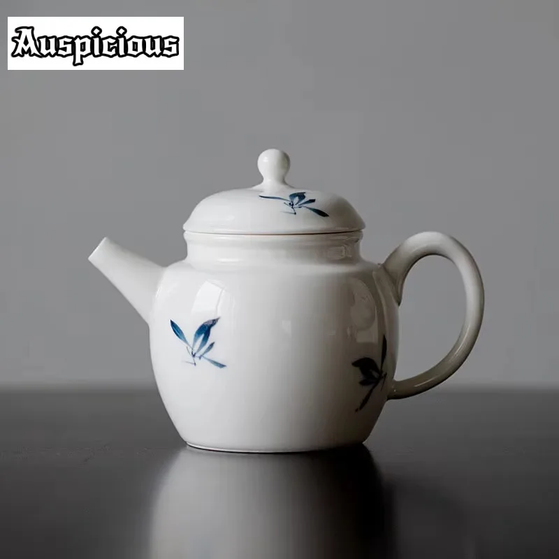 

Набор для заваривания чая, 90 мл, ручная роспись бабочек, орхидеи, с керамической заваркой, с отверстием для фильтра, чайный набор кунг-фу китайского чая