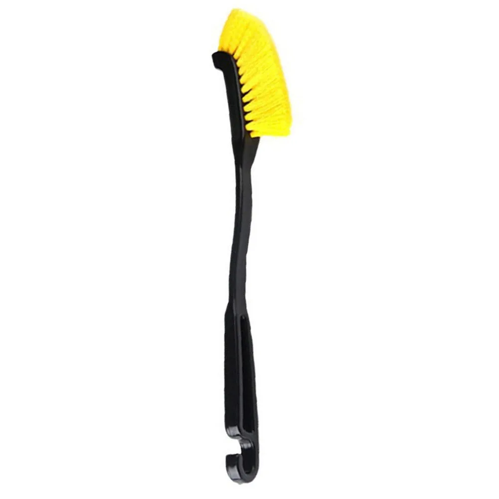 1pcs Car Wheel Tire Rim Cleaning Brush Detailing Brush Truck Wheel Wash Detail Brushes Wheel Tire Cleaning Tools 28x10x3cm