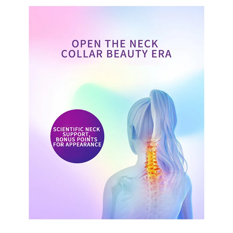 -A65I دعامات دعم الرقبة القابلة للتعديل تمنع تصحيح الرأس من العمود الفقري العنقي الثابتة الجر الجمال الرقبة قوس #2