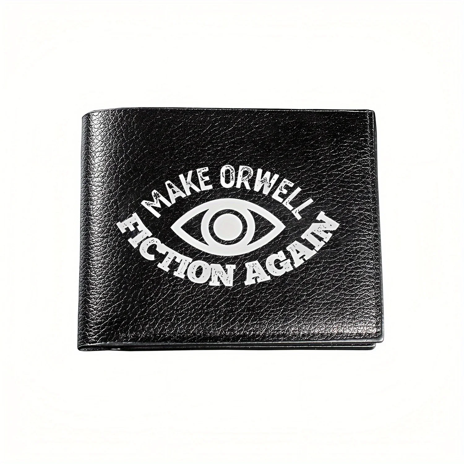 

Сделайте Orwell Fiction Again Eye с графическим принтом, стильный мужской кошелек, рождественский подарок премиум-качества для папы, мужа, парня, бизнеса