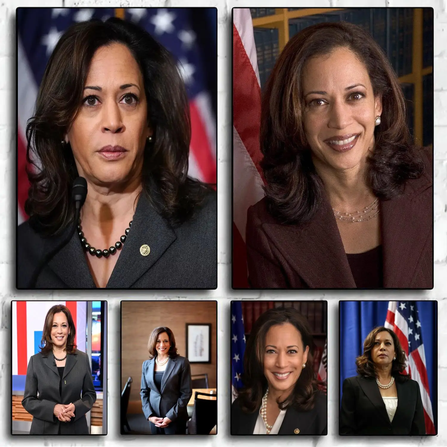 kamala harris Poster Decorative Painting Canvas Poster Wall Art Living Room Posters Bedroom Painting