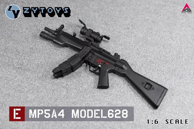 ZYTOYS ZY8042 1/6 Skala MP5 Maschinenpistole Kunststoff Waffe Zubehör Modell Fit 12'' Soldat Action Figur Körper Puppe
