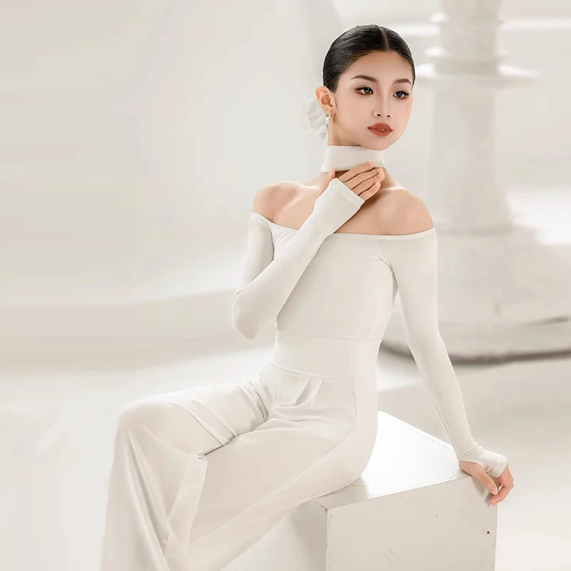 

Clothes Girls Waltz Samba Wear Line Dance Clothing Competition Wear New Kid's Latin Dance Training Set dance clothes women