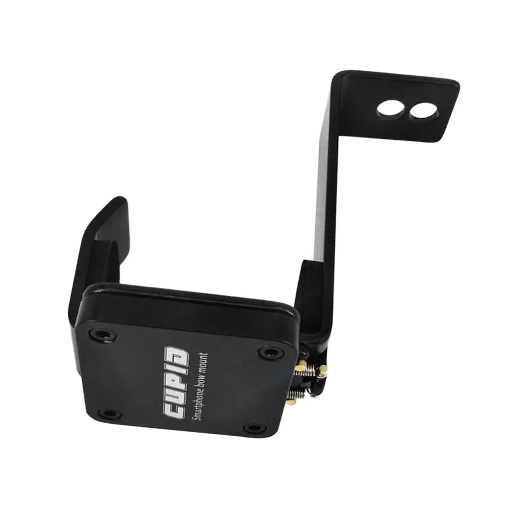 Outdoor Archery Smartphone Bow Mount Adjustable Phone Clamp Holder for Compound Bow Hunting Video Recording