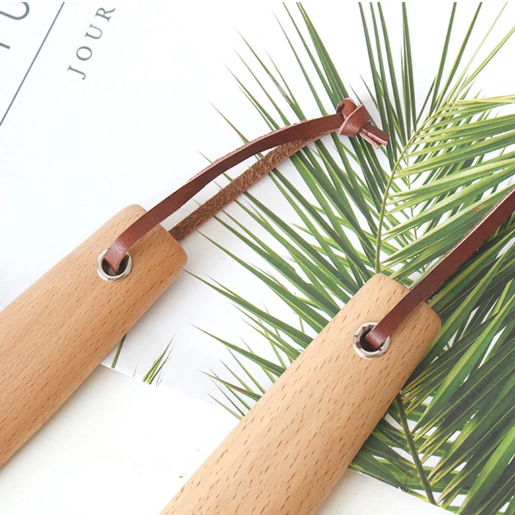 

Beech Long Handle Shoe Horn Ergonomic Lightweight Shoe Lifter for Home Office Travel Wooden Shoehorn Tool Relieve Back Knee Pain
