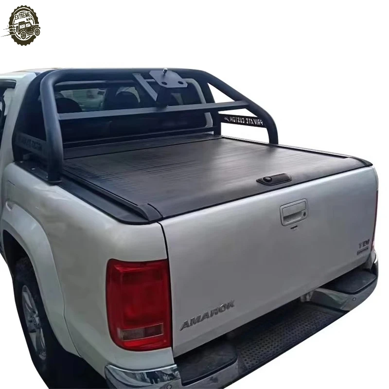

EXTREME Aluminum Hard Manual Roller Shutter Pickup Truck Bed Retractable Roller Lid Tonneau Cover for VW AMAROK 2023 2024
