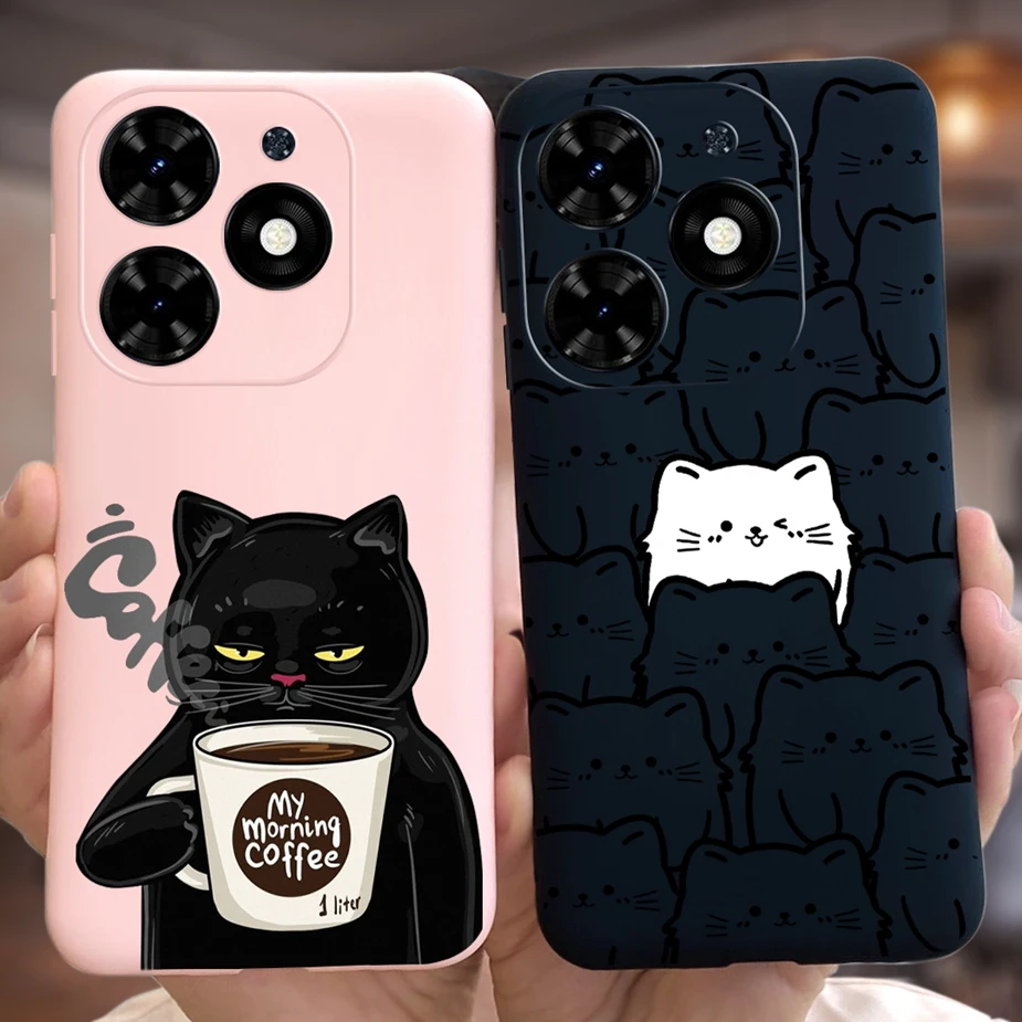 For Infinix Hot 40 Pro Case Hot40 X6836 X6837 Cute Fashion Cartoon Cover Soft TPU Phone Case For Infinix Hot 40i Hot40 Pro Shell