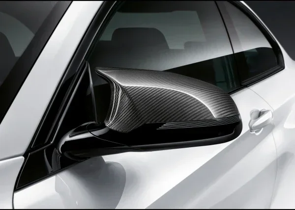 Car Side Mirror Cover for bmw 2 Series F87 M2C to MP Style Left Hand Drive Auto Tuning Parts Dry Carbon Fiber