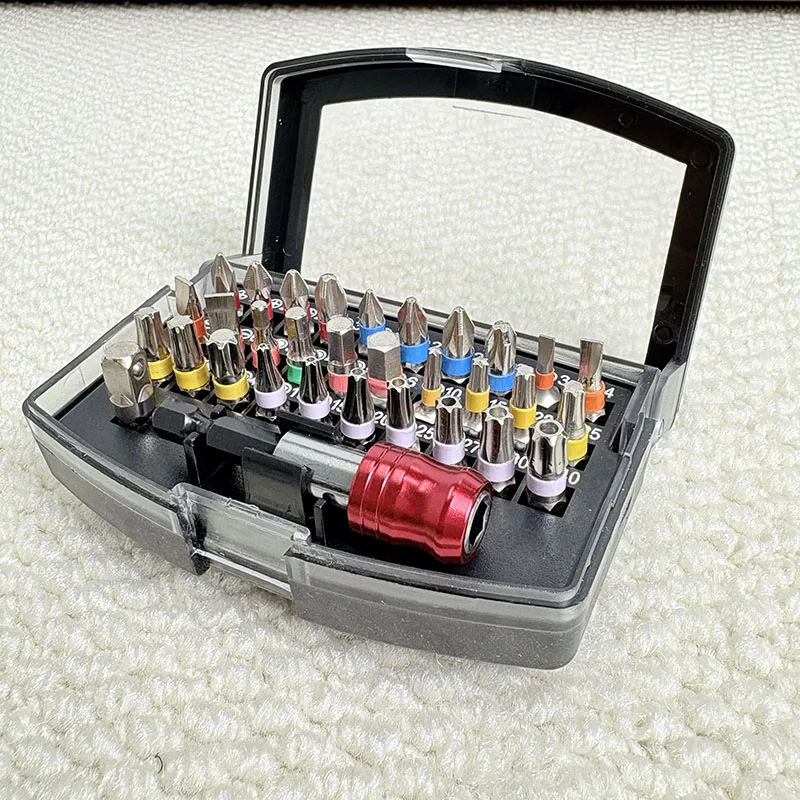 

32-комплект насадок Torx S2 с быстроразъемным разъемом - набор ручных инструментов для ремонта бытовой техники