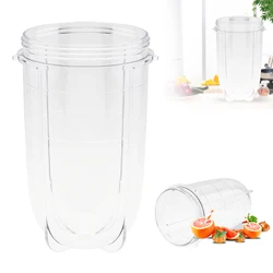 16OZ 250W Portable Transparent Juicer Mixer Cup Fit for Magic Bullet MB1001 Replacement Cup Juicer Accessories Tools