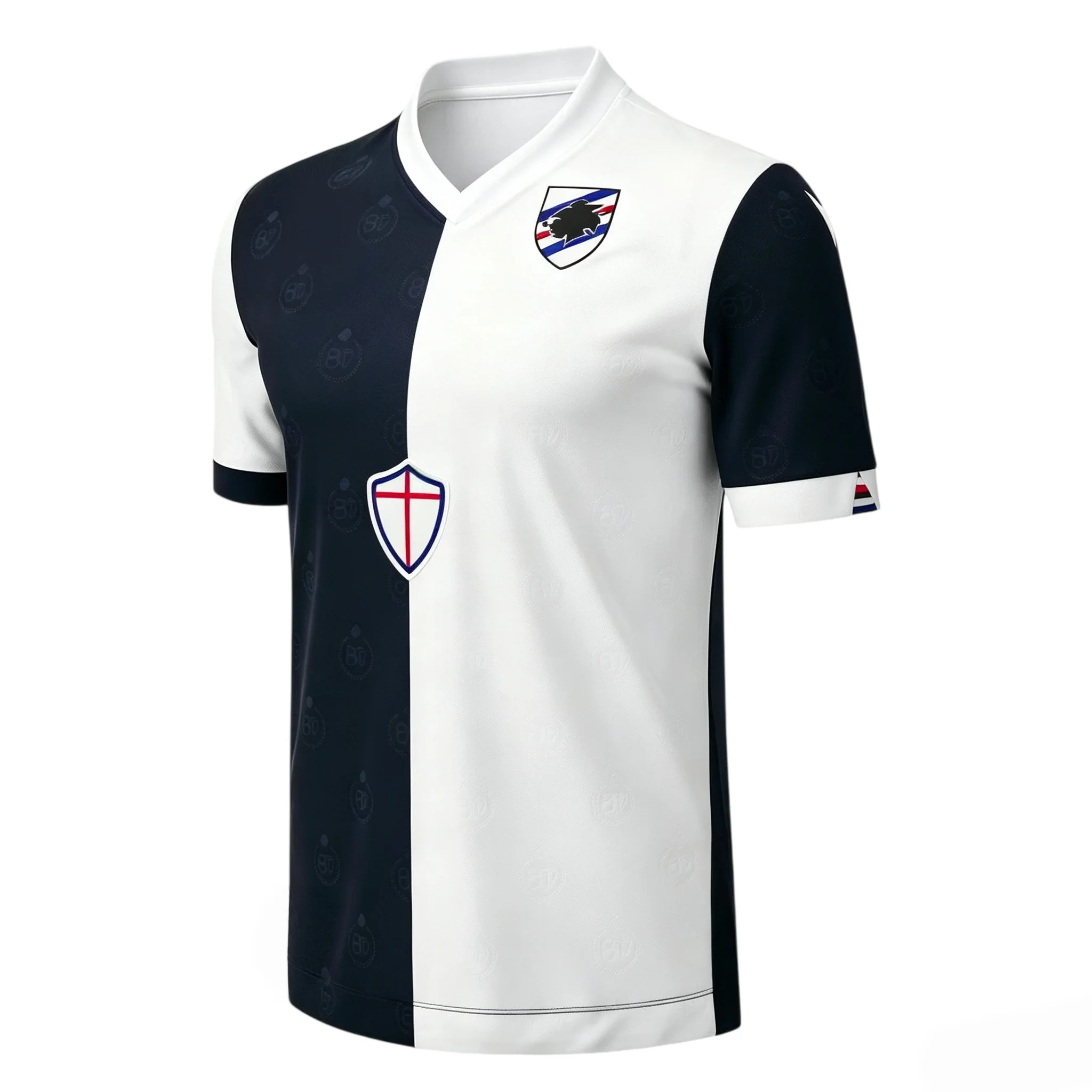 2026/27 Sampdoria Italian football clubs Jersey T-Shirt Men's Women's Summer Sport Breathable and quick-drying Loose shirt Tos