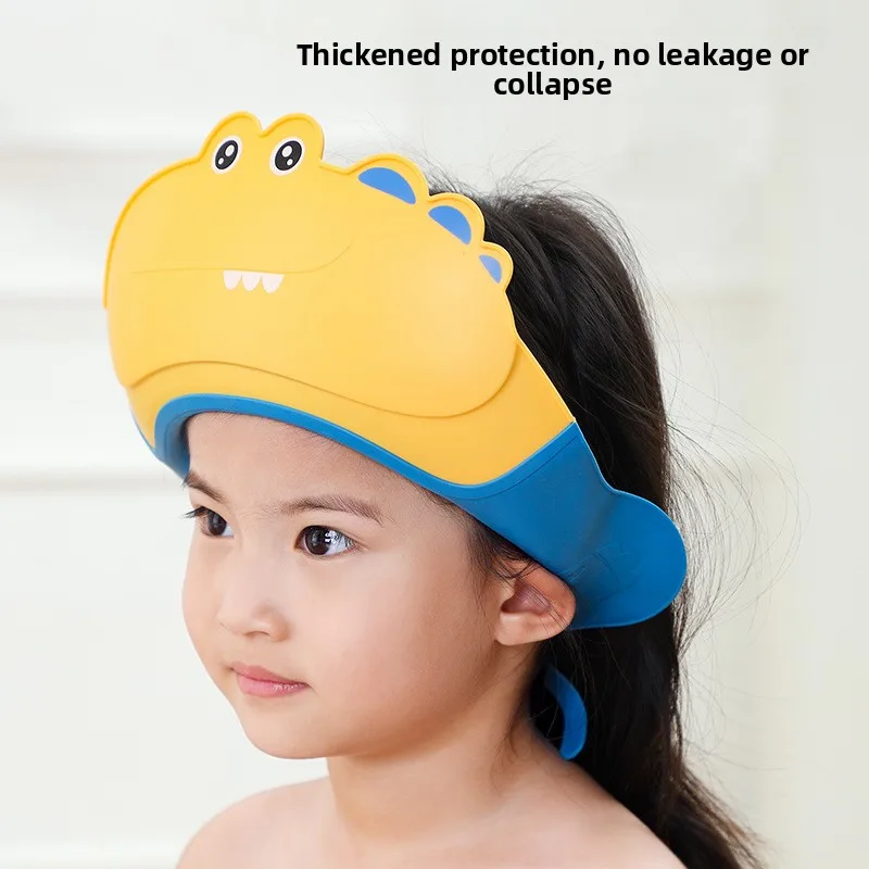 

Children's Hair Washing Water Blocking Cap Baby Ear Protection Waterproof Shower Cap Baby Shower Water Blocking Shampoo Cap