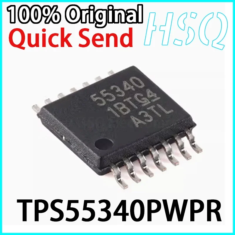 1PCS Original TPS55340PWPR Screen Printed 55340 HTSSOP14 Asynchronous Switch Regulator Chip Brand New in Stock