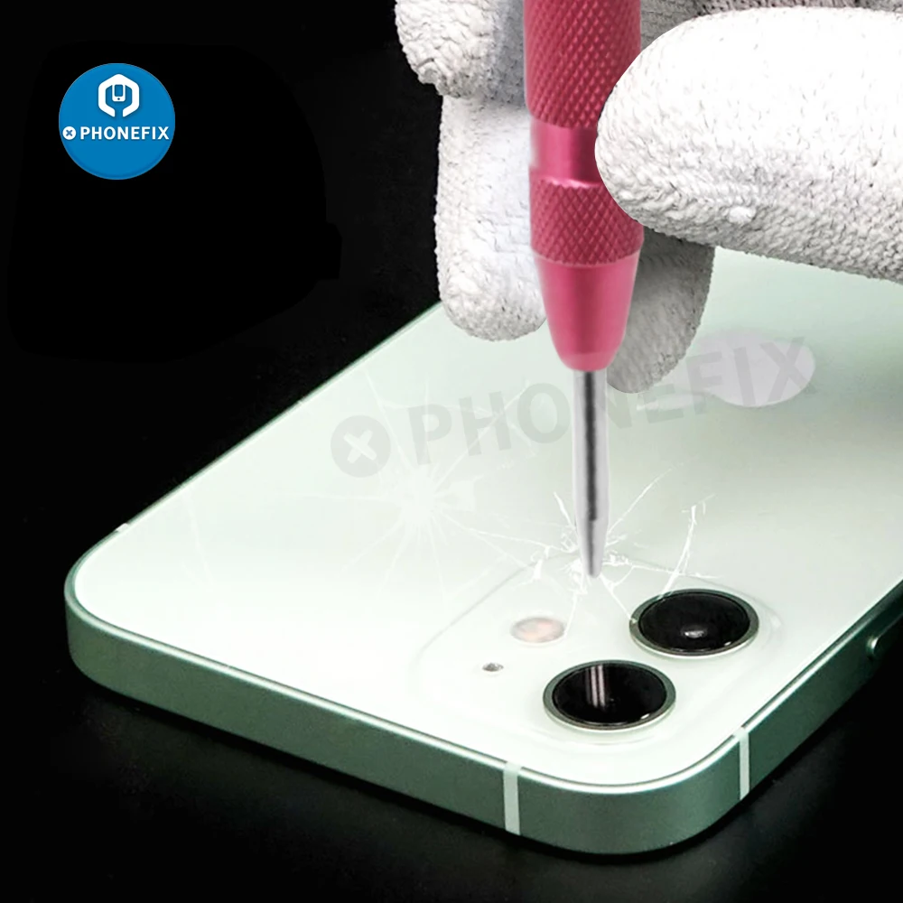 กระจกด้านหลัง Breaking ซ่อมปากกาสำหรับ iPhone 8-13Pro Max Android หน้าต่างด้านหลังเลนส์ Blasting Disassembly เครื่องมือ